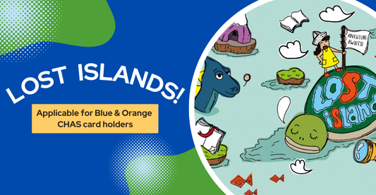 Free Exploration: Lost Islands at Goodman Arts Centre - Limited Slots (valid for Blue/Orange Chas Card holders only)